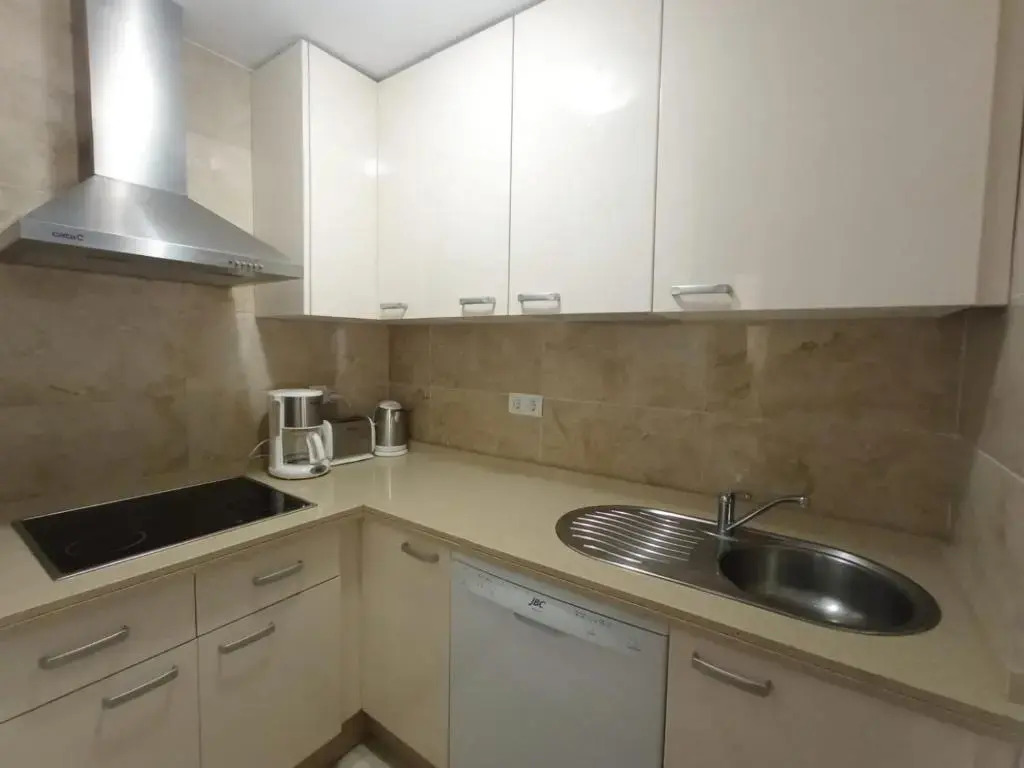 Luxury apartment with sea views in golf area.