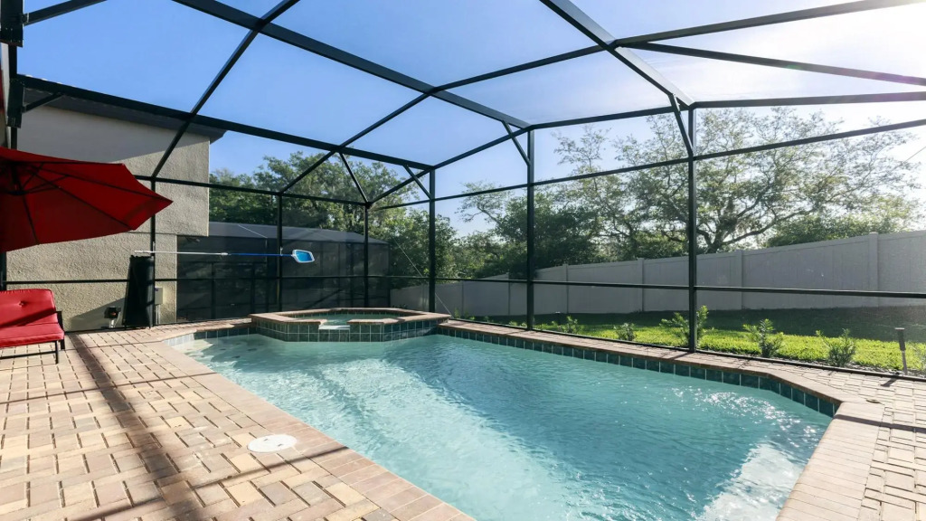 No Rear Neighbor 5BR Disney Pool Villa w Spa