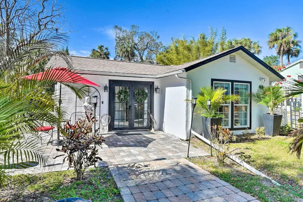 Florida Getaway with Patio about 3 Mi to Beaches!