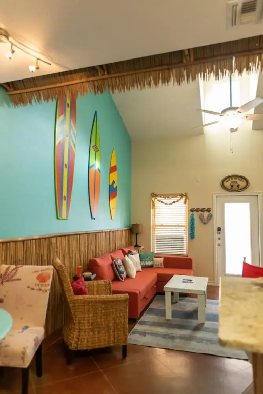 Orange Tiki 2 Bedroom Townhouse
