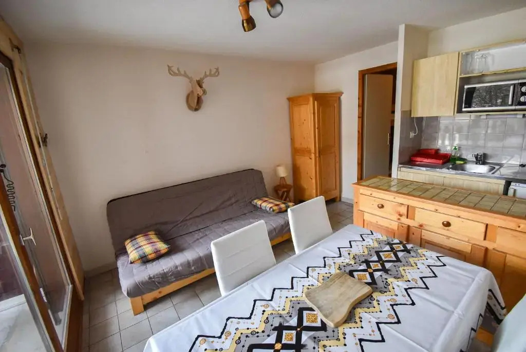 Le Pied des Pistes A13, Joli Studio tout confort 4 pers, vue vallée imprenable, DRAPS NON COMPRIS