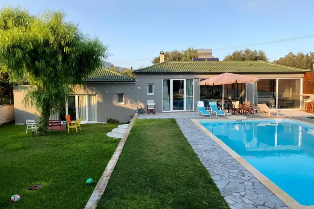 Sunlit Pool House