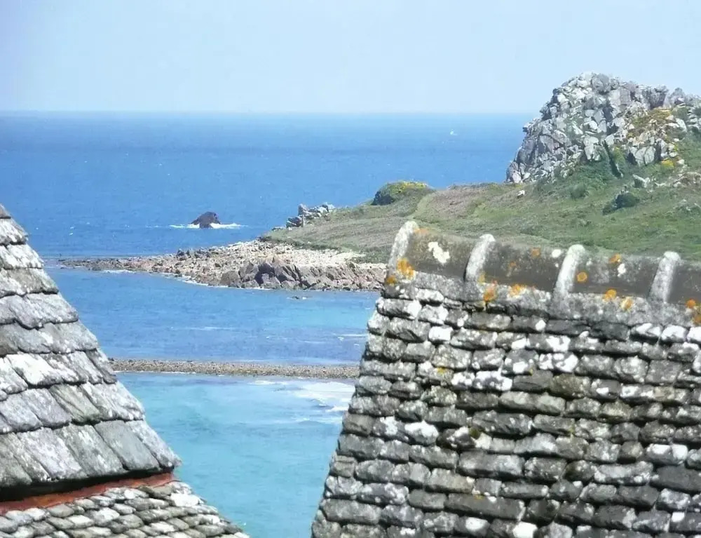 Stone House in Plougasnou Near Sandy Beach
