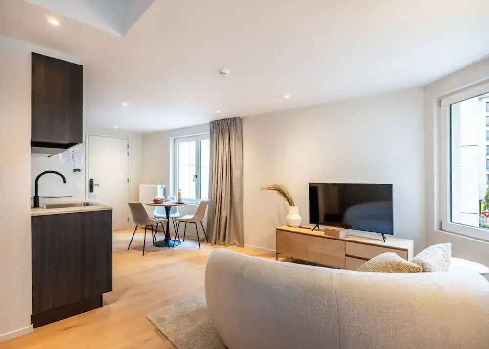 Stylish Duplex Studio With Premium Materials in Ghent City Center