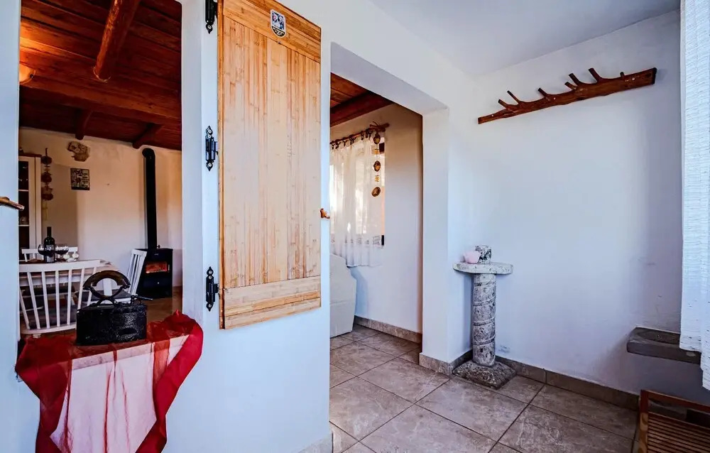Stunning Home in Koricenica With 1 Bedrooms, Outdoor Swimming Pool and Wifi