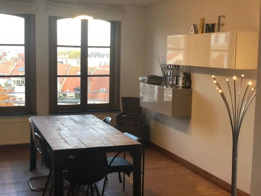 Apartment with a large view of Brussels