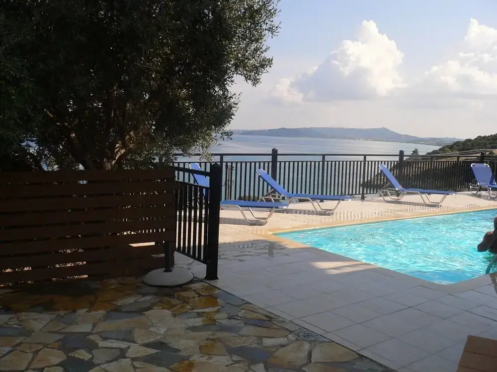 "villa Laurian Overlooking the Ionian Sea With Private Pool and Magnificent Views"