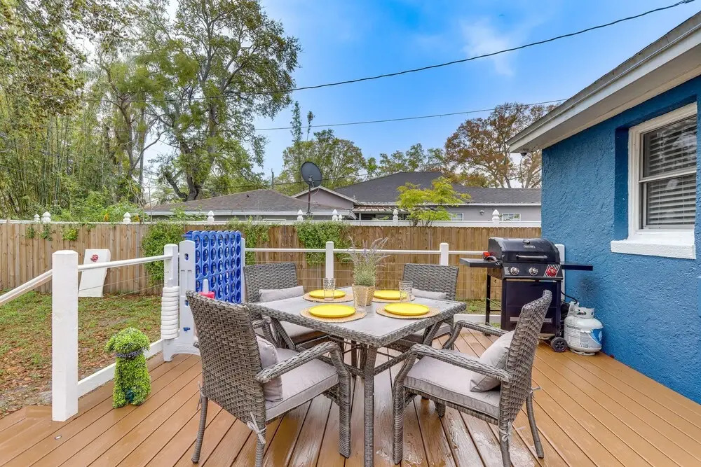 St Petersburg Escape w/ Fenced Yard + Games!