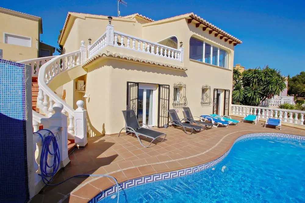 Jean - sea view villa with private pool in Benitachel