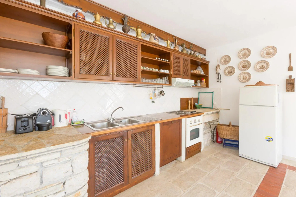The Olive Press - Agni Bay Large Private Pool Walk to Beach Sea Views A C Wifi Car Not Require - 231