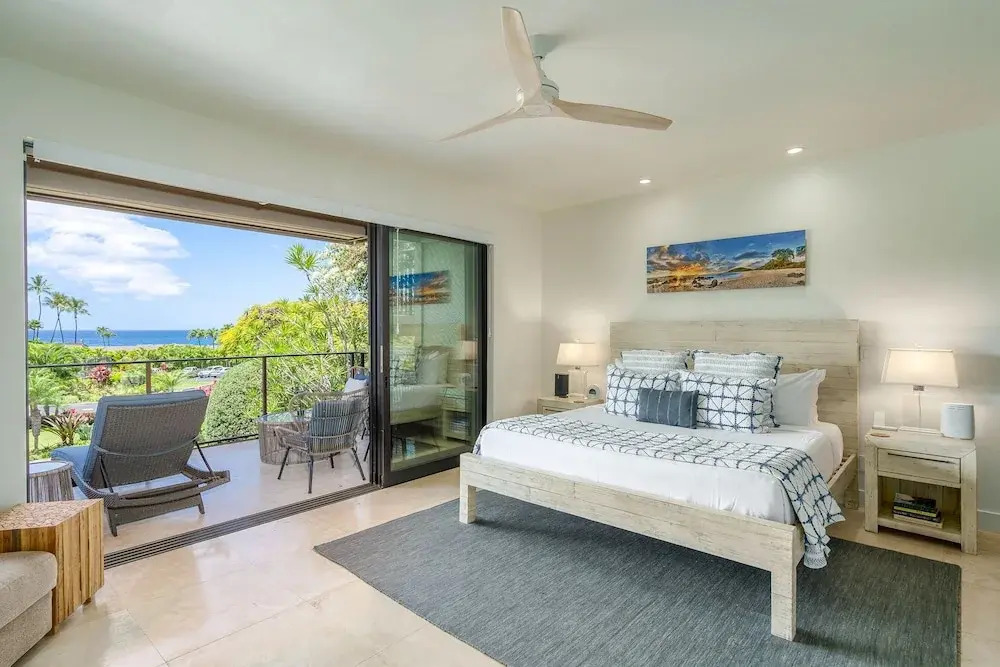 Wailea Elua 803 - Ocean Views, Modern Renovation, Central AC, Wi-fi, BBQ Grill