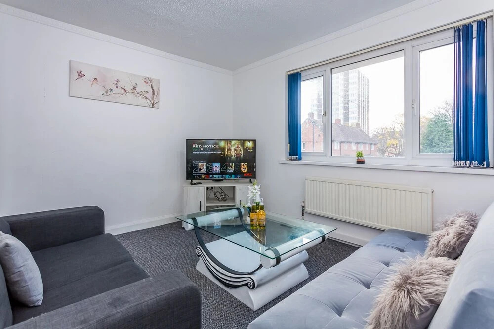 Lovely 3-bed Apartment in Newcastle Upon Tyne