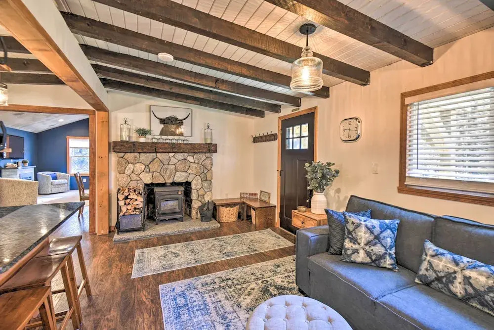 Walk to Water: Lake Winnipesaukee Home w/ Hot Tub