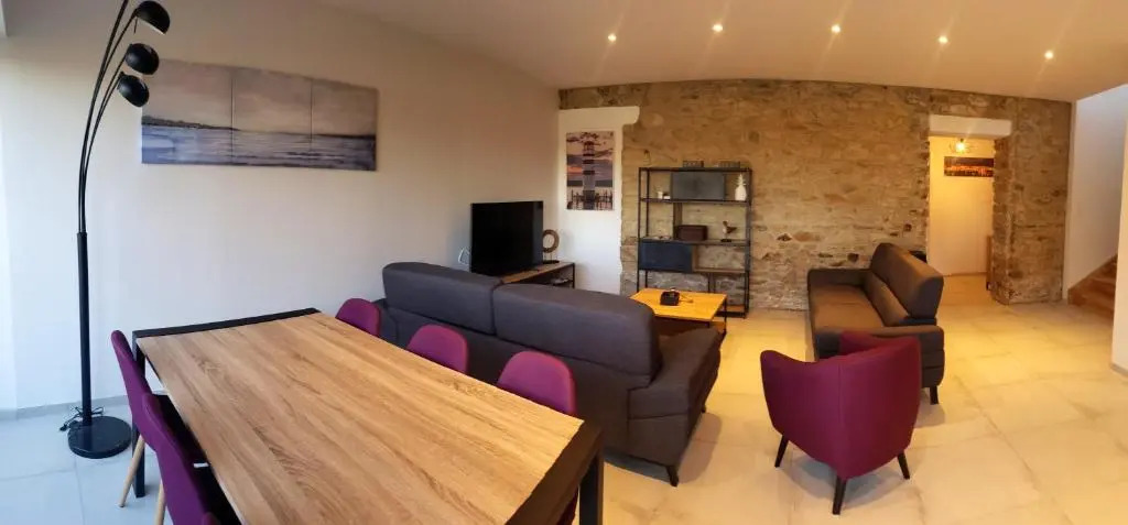 Maison de 3 chambres avec jardin clos et wifi a Baden a 2 km de la plage