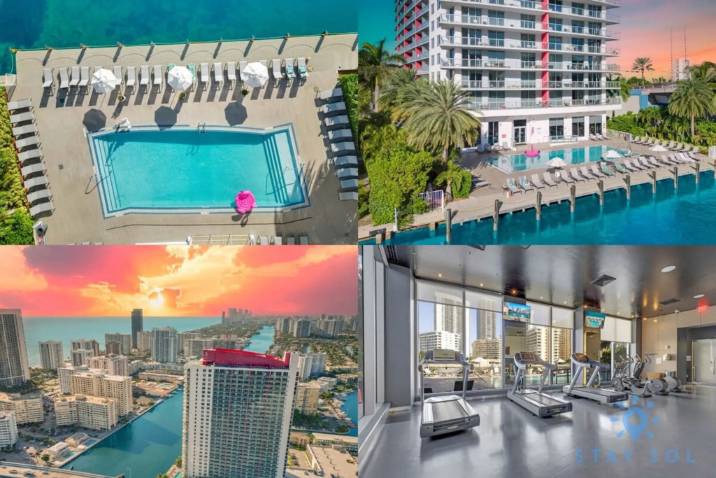 Tropical Apartment w/Balcony|Pool|Up To 4+ Gym