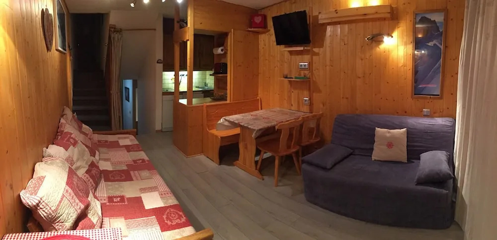 Studio Les Ménuires 3 Vallées - Ski aux Pieds