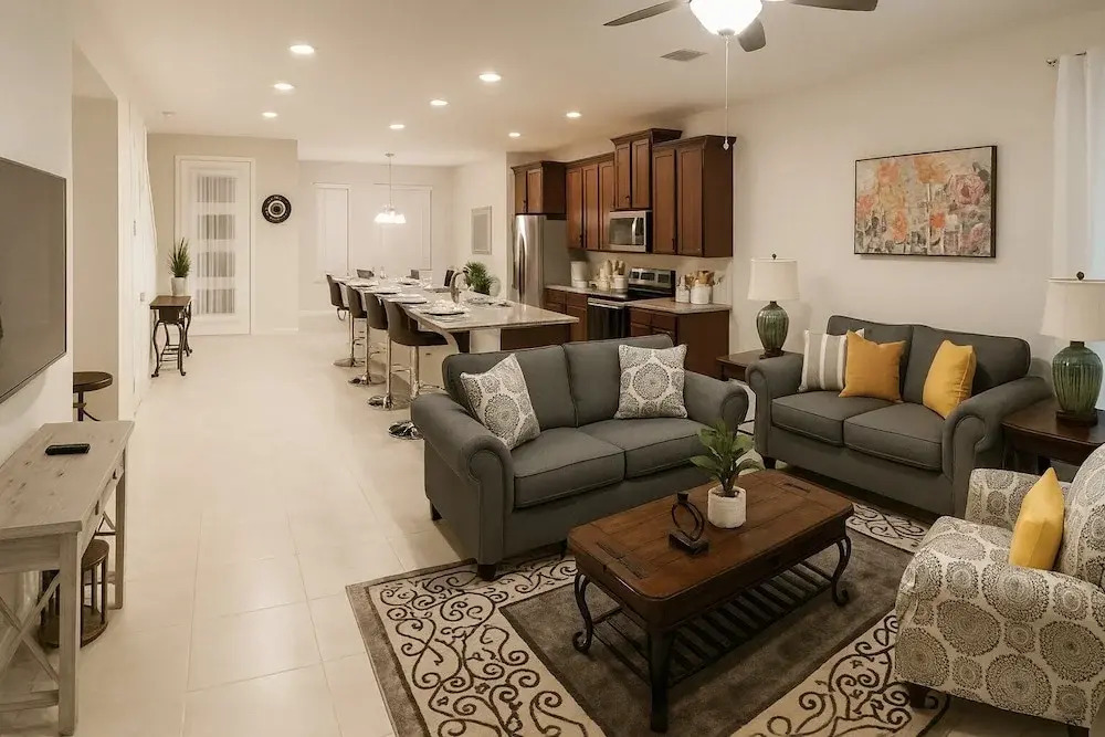 3bd/3.5ba Retreat With Private Pool Solara Resort