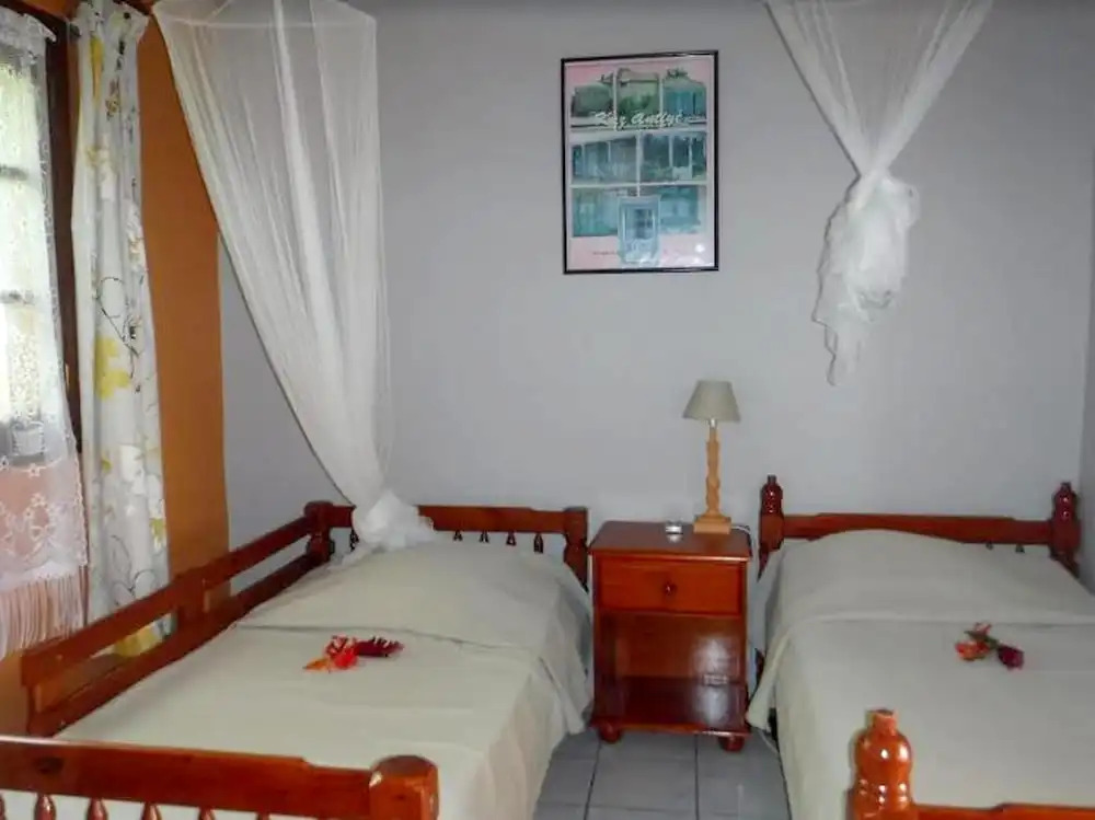 Bungalow with 2 Bedrooms in Bouillante, with Wonderful Sea View, Shared Pool, Enclosed Garden - 70 M From the Beach