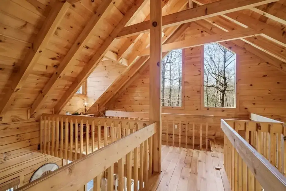 Spacious Luxury Lake Blue Ridge Forest Cabin an spa