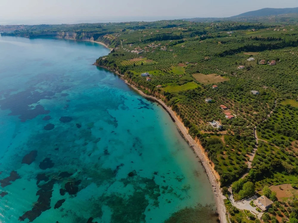 Oceanfront Villa Elaia Private Pool & Panoramic Views