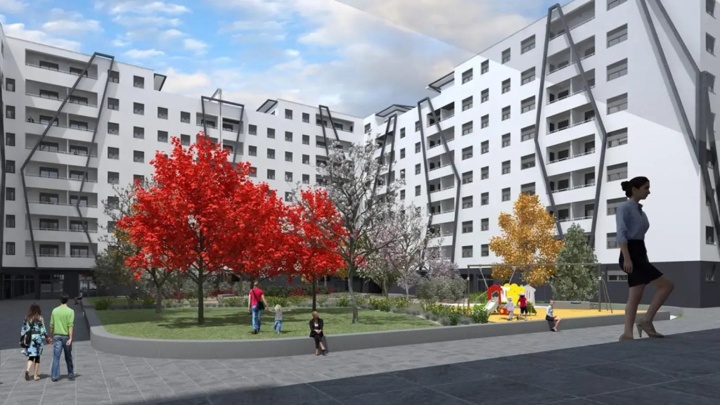 CITY CENTER PEARL #new#free reserved parking in garage elevator direct access#business and pleasure#city view&balcony&sunny&cafes&markets&tram#city center#working room#2 toliets#2 bedrooms