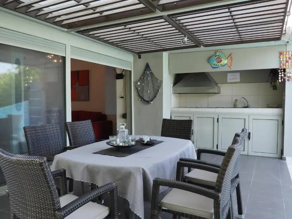 Deluxe 3BD Pool Villa in Chrousso beach Paliouri