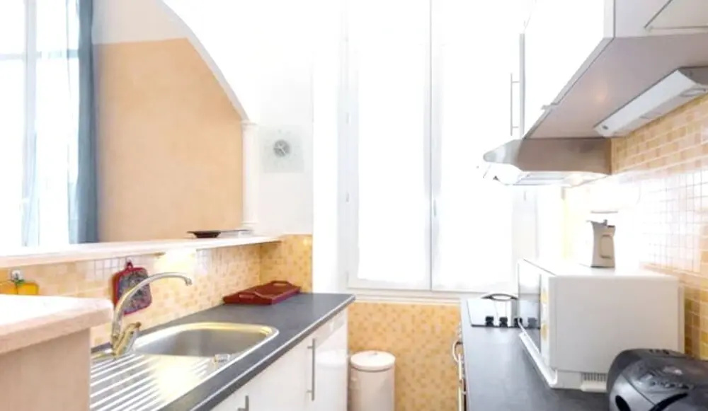 Studio in Cannes, With Wonderful City View and Wifi - 500 m From the B