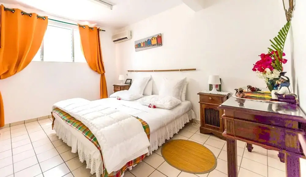 Studio in Le Vauclin, With Wonderful Mountain View, Enclosed Garden an