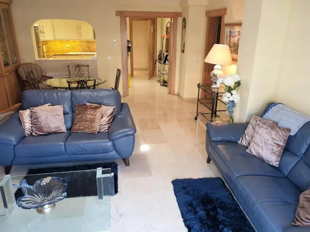 Spacious 3 Bedroom 2nd Line Beach Apartment Marbella Center