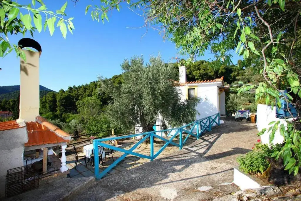 Skopelos Sunset traditional country house