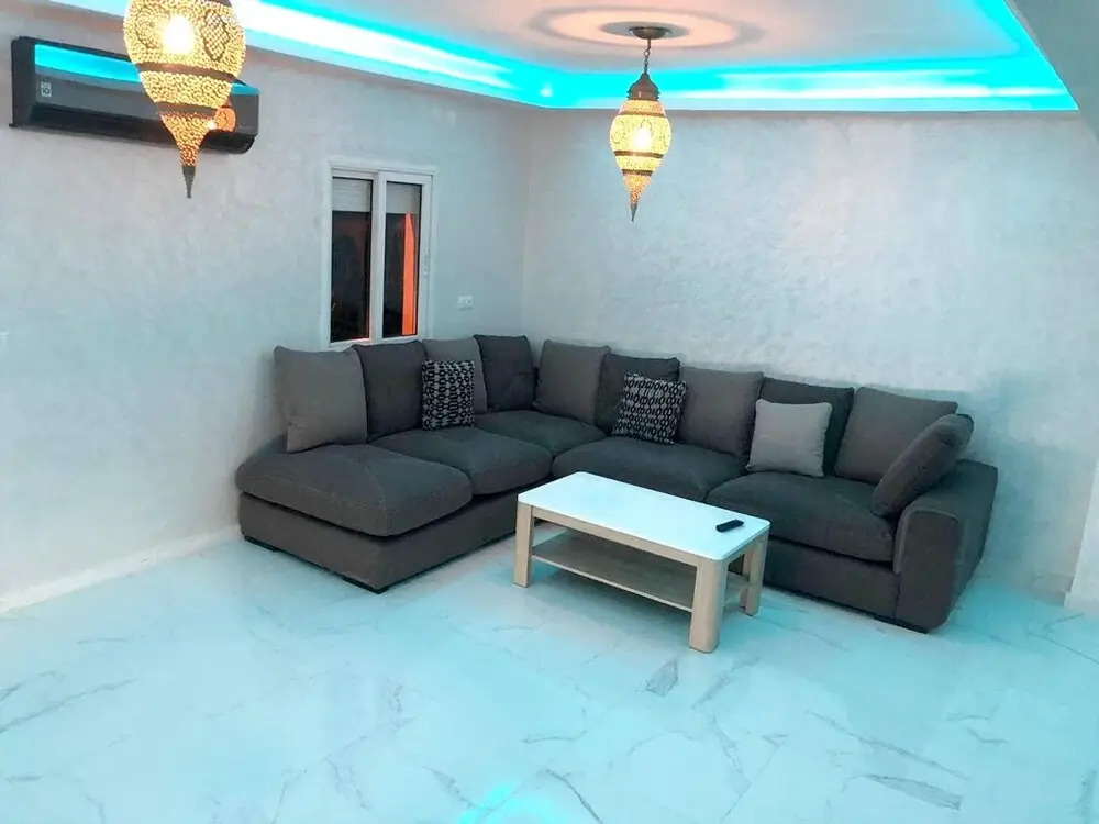 Apartment with 3 Bedrooms in Annakhil, Marrakech, with Shared Pool
