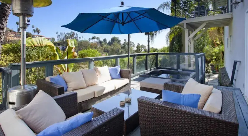 MidCentury Poolview Retreat by LuxPads