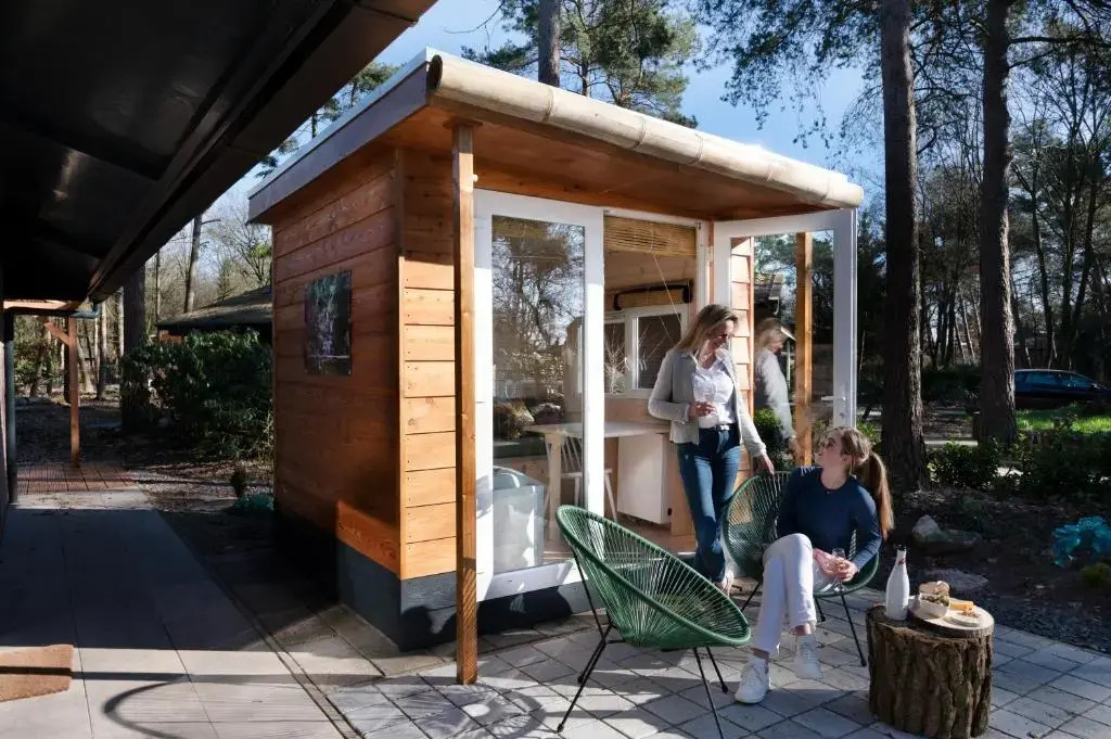 zen-Bungalow NO 3 met sauna en hottub