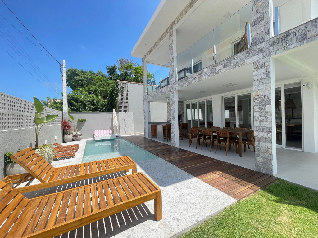 Casa Exclusiva Com Piscina, Diversão E Conforto Em Canto Grande