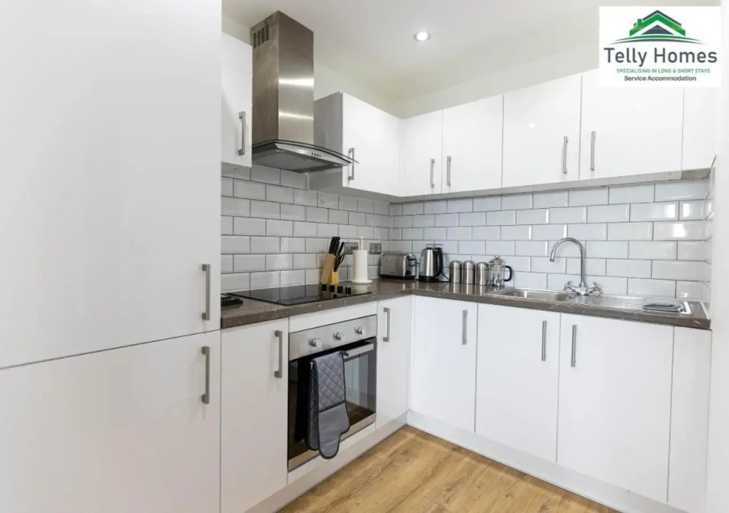 10 percent off weekly and 20 percent off monthly bookings - Marigold unit at Telly Homes Limited Birmingham City Centre -2 bedroom Apartment, Free WIFI