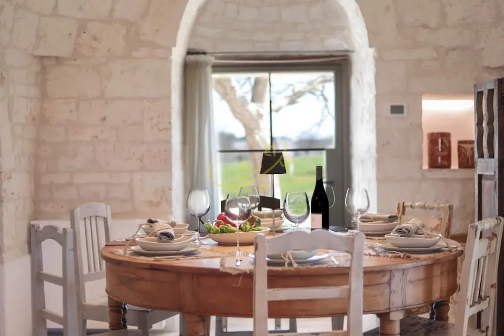 TD I Coni di Pinur Trulli With Scenic Valley View