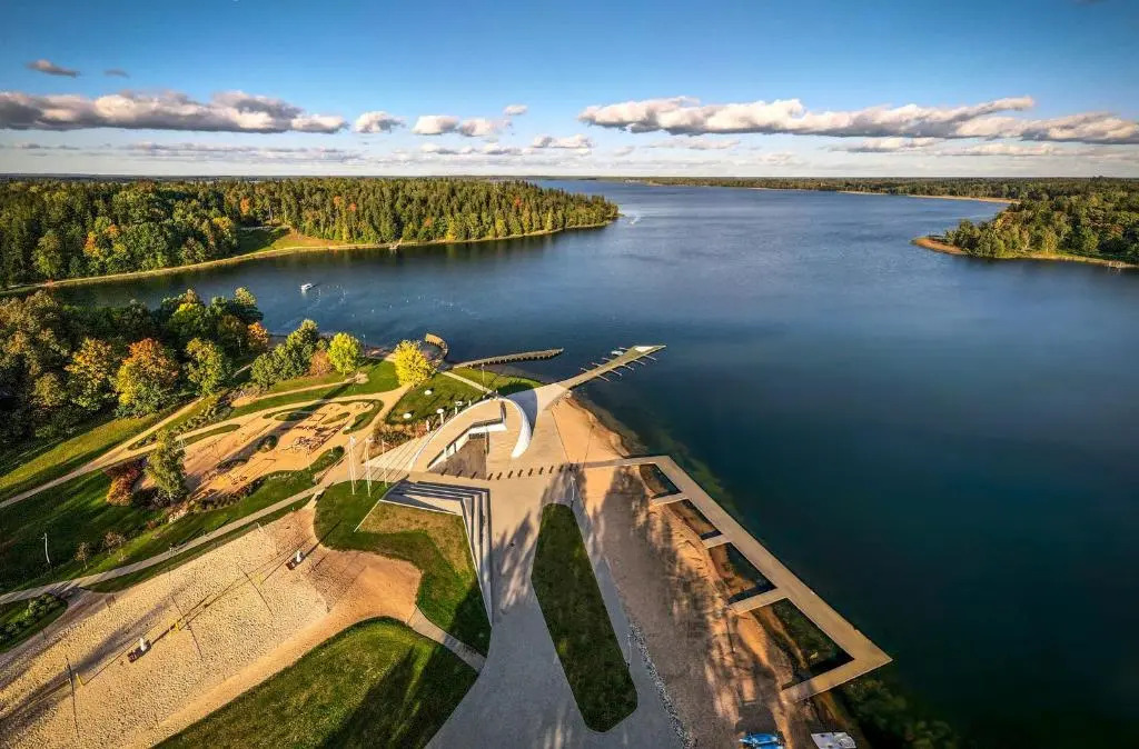 Lake Aluksne studio apartment
