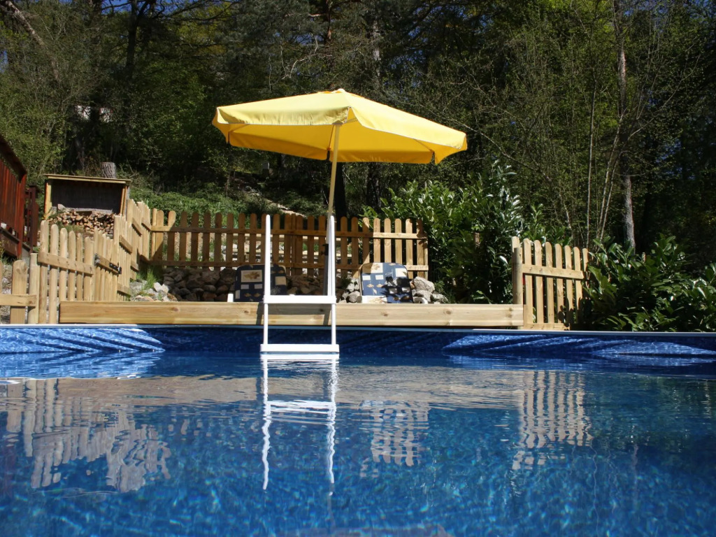 Pretty Chalet in Beaulieu France With Private Swimming Pool