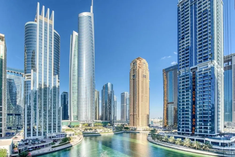 Whitesage - Luxurious Studio in JLT With City Skyline View