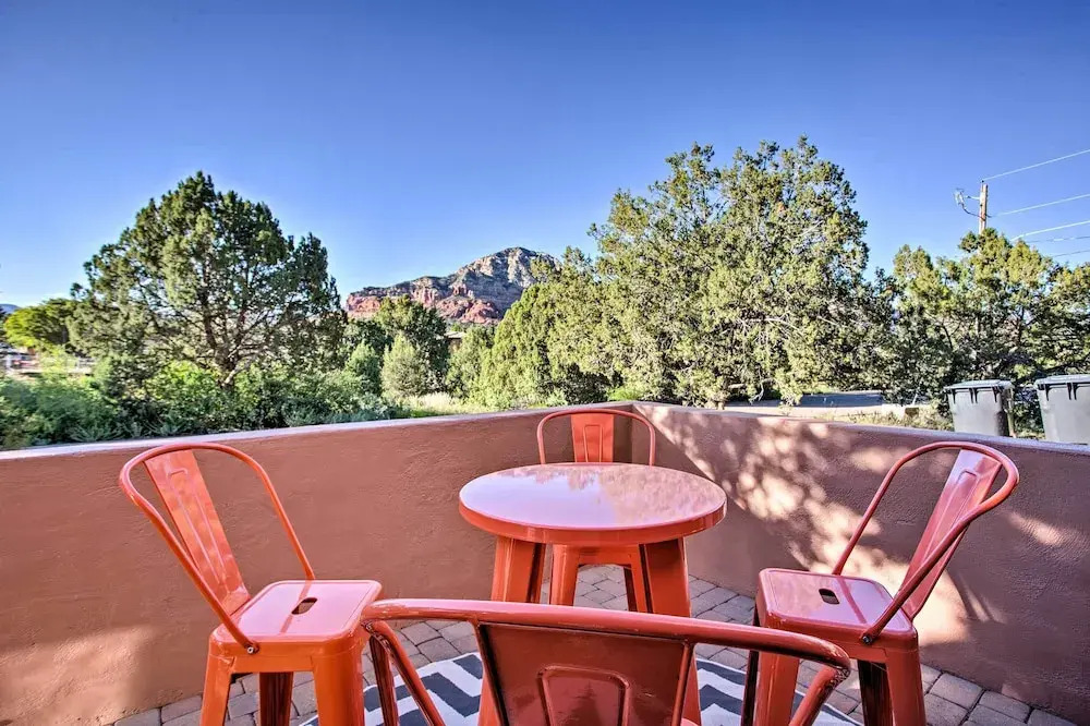 Furnished Patio & Views: West Sedona House!