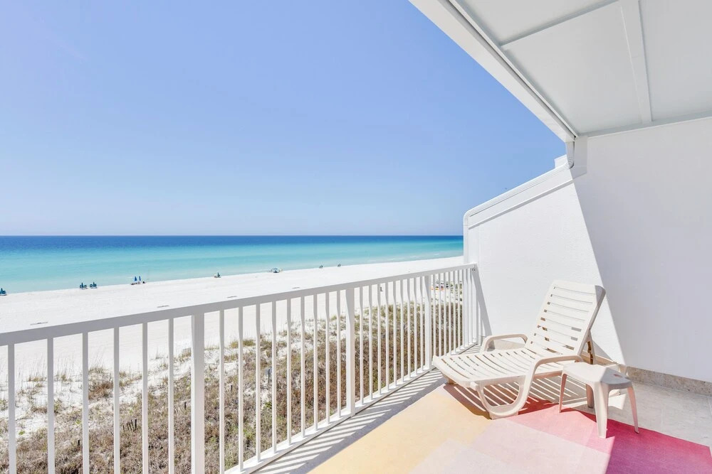 2-story Beachfront Condo in PCB w/ Community Pool!