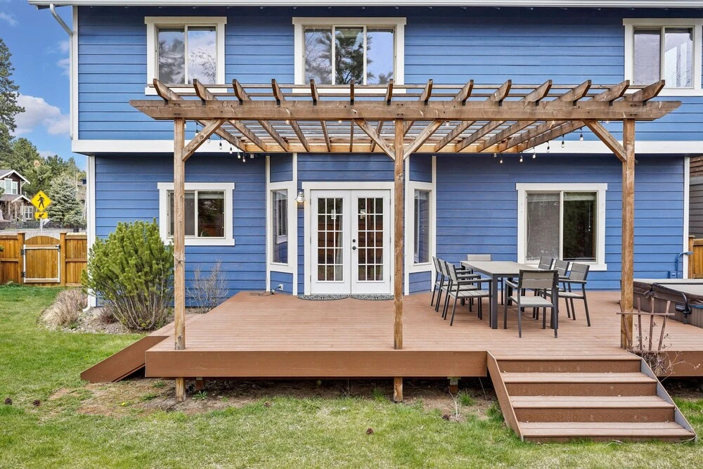 Professionally Decorated Shevlin Home features Private Hot Tub by RedAwning