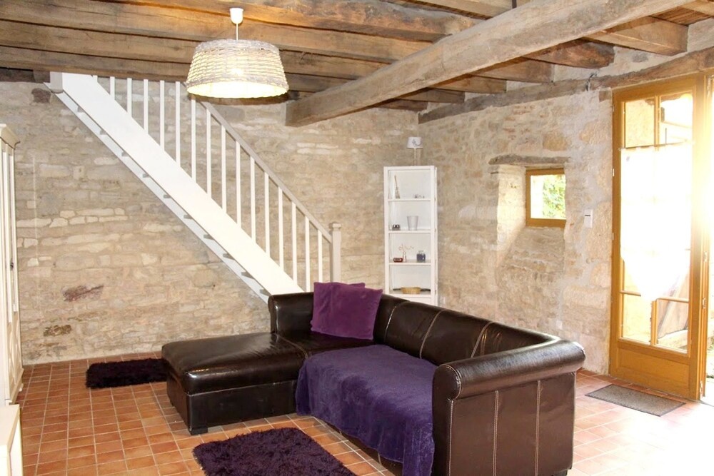 House With 3 Bedrooms In Nadaillac, With Private Pool, Furnished Terra