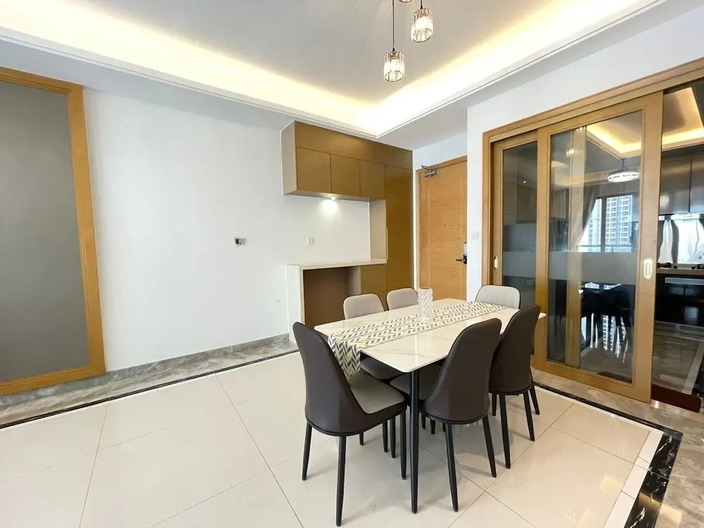 R&F Princess Cove Seine Region by FUJU with Seaview at JB City Centre#Adjacent to Singapore#5 mins walk to ClQ#Free Parking#中英文房东