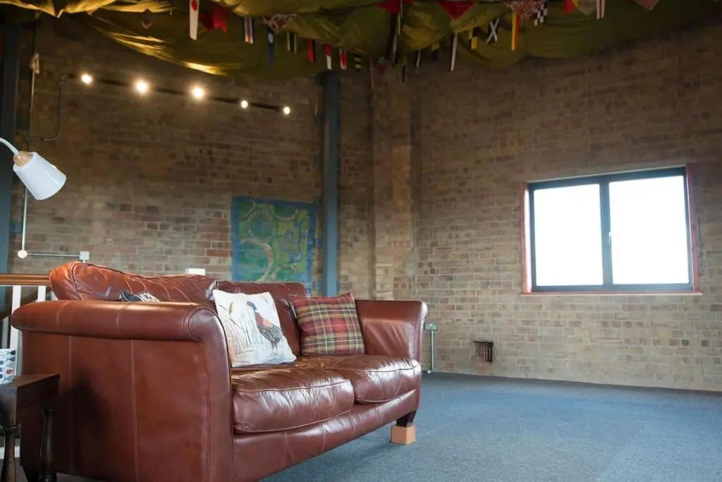 The Hexagon, wow what a location, views over the Essex marshes and sea
