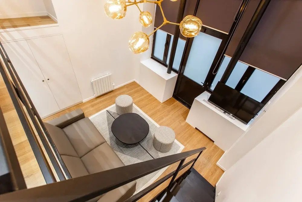 Luxury loft in paris