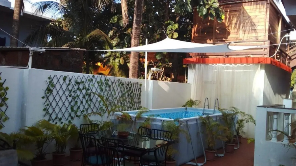 Villa Baywalk Goa - 200 meters from Morjim Beach