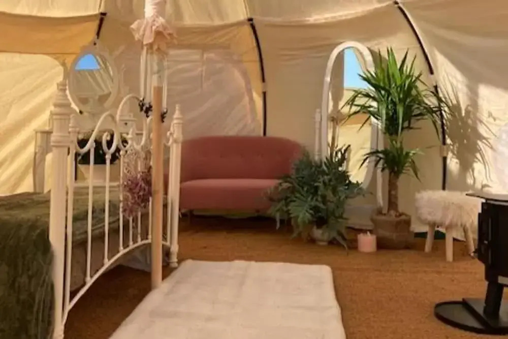 Flower Farm Glamping Retreat in Suffolk