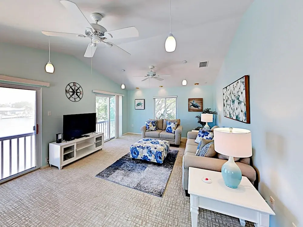 Canal-Front Living - 4 Br Home