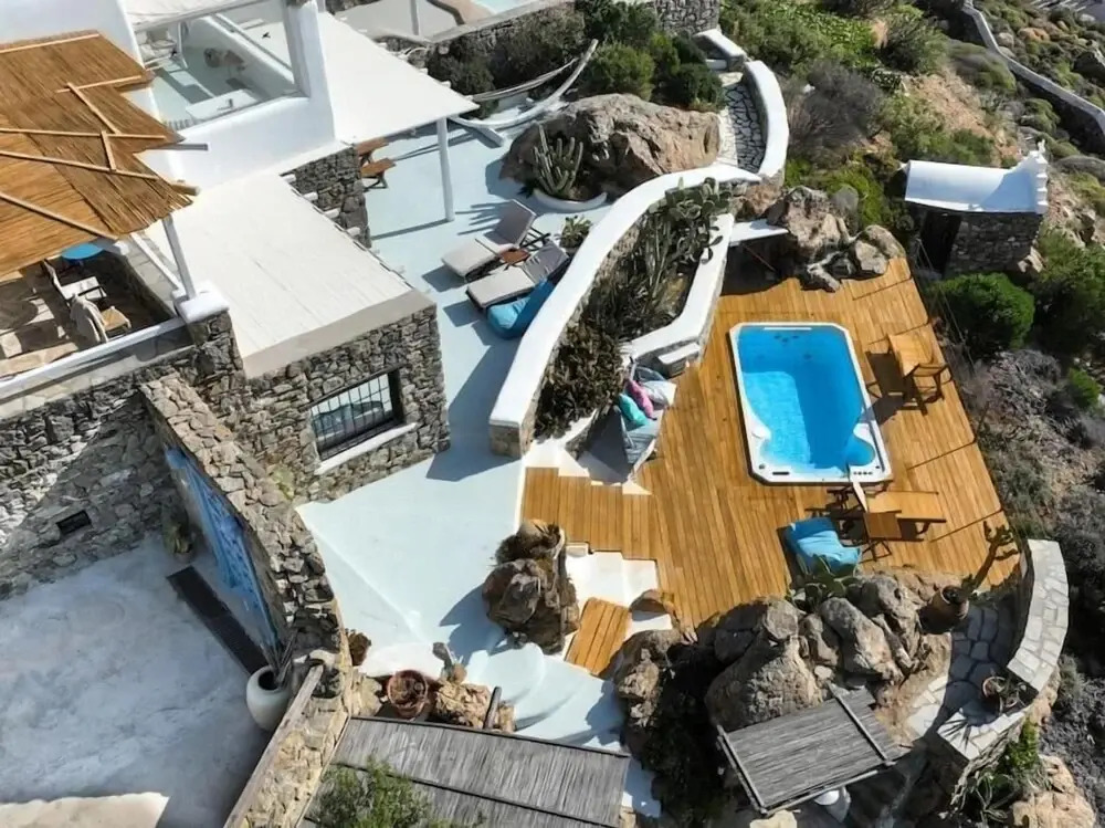 Villa Princess 5 4Bed with Small Tub Panormos Beach